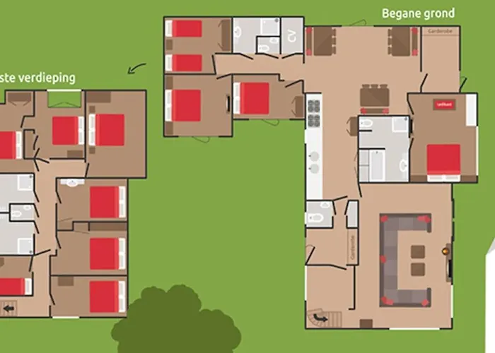 28-persoons Groep דירה